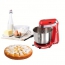 Robot pâtissier multifonction rouge