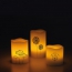 Set de 3 bougies LED en cire